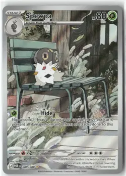 Spewpa 089/088 Holo Illustration Rare Perfect Order Pokemon Near Mint - Image 1