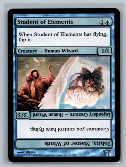 MTG Champions of Kamigawa Student of Elements / Tobita, Master of Winds #93/306 - Image 1