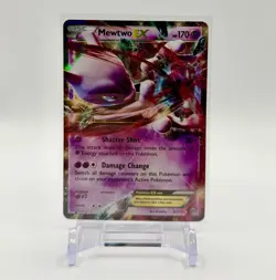 Mewtwo EX 62/162 - 2015 Pokemon Breakthrough Holo Ultra Rare English - LP - Image 1