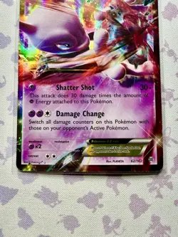 Mewtwo EX 62/162 - 2015 Pokemon Breakthrough Holo Ultra Rare English - LP - Image 4