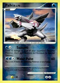 Palkia 37/127 Rare Platinum Pokemon Lightly Played Reverse Holo - Image 1