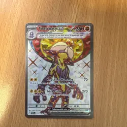 Pokemon Toxtricity ex Paradox Rift 227/182 Ultra Rare Near Mint - Image 1
