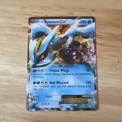 Pokemon TCG Kyurem EX Holo Ultra Rare BW37 Promo - Image 1