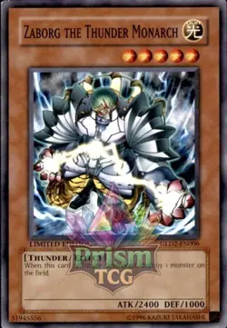 Zaborg the Thunder Monarch GLD2-EN006 Yugioh - Image 1