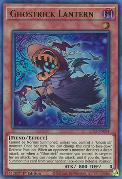 Ghostrick Lantern GFP2-EN064 1st ED Yu-Gi-Oh! ULTRA RARE - Image 1