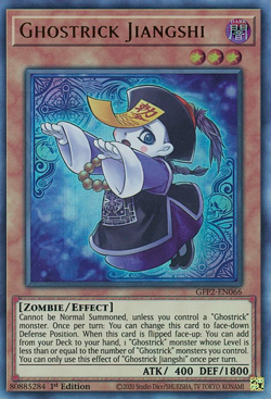 Ghostrick Jiangshi GFP2-EN066 1st ED Yu-Gi-Oh! ULTRA RARE - Image 1