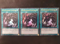 3x Yu-Gi-Oh! RA03-DE061 Rotaugiger Einblick Ultra Rare NM 1st - Image 1