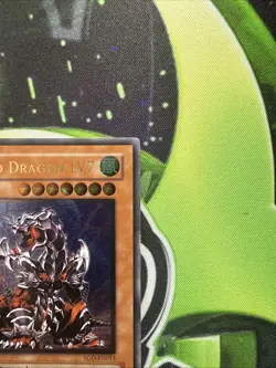 Yugioh Armed Dragon LV7 SOD-EN015 Ultimate Rare 1st Edition HP Damaged - Image 4
