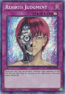 Rebirth Judgment - BROL-EN012 - Secret Rare 1st Edition - Yugioh - Image 1