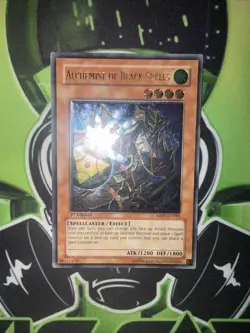 Alchemist Of Black Spells ABPF-EN082 Ultimate Rare 1st Edition Yugioh VLP - Image 2