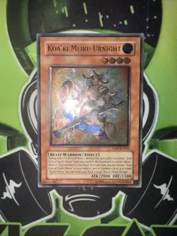 Koa'ki Meiru Urnight ABPF-EN025 Ultimate Rare Euro Unlimited Yugioh LP - Image 2