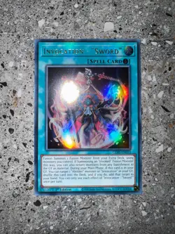 Yugioh TCG Invocation - "Sword" CORI-EN053 Ultra Rare 1st Edition EU NM-M - Image 3