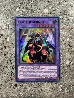 Yugioh TCG Invoked Sorath CORI-EN030 Super Rare 1st Edition EU NM-M - Image 1