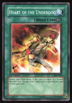 Heart of the Underdog - IOC-032 - Common - 1st Edition - Yugioh - Image 1