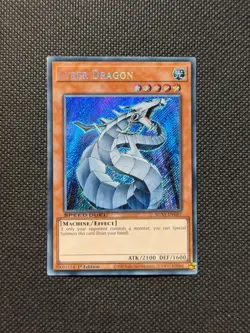 Cyber Dragon SGX1-ENG01 Secret Rare 1st Edition Near Mint Yugioh - Image 2