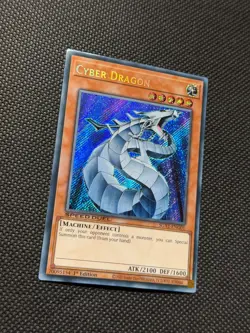 Cyber Dragon SGX1-ENG01 Secret Rare 1st Edition Near Mint Yugioh - Image 3