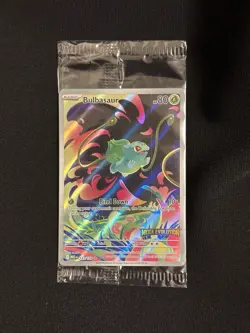 Pokemon Center Bulbasaur 133/132 Mega Evolutions Stamped Promo Sealed (In Hand) - Image 1