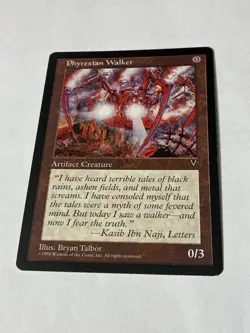 MTG 1996 Magic The Gathering Vintage Visions Phyrexian Walker LP M120 - Image 1