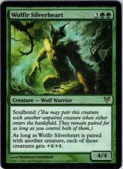 Wolfir Silverheart 206 Rare Avacyn Restored Magic: The Gathering Foil HP - Image 1