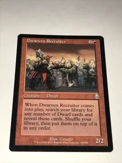 Dwarven Recruiter Magic the Gathering Card - Image 2