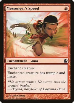 Messenger's Speed (129) – Theros THS – MTG Magic the Gathering - Image 1