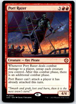 Port Razer 230 Commander: The Lost Caverns of Ixalan Magic: The Gathering NM/M - Image 1