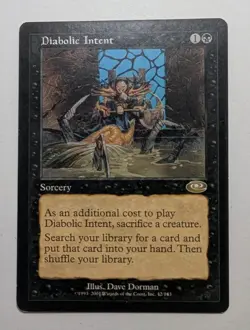 MTG Diabolic Intent, Planeshift, MP - Magic the Gathering - Image 1