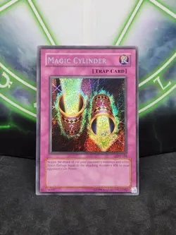Yugioh Magic Cylinder LON-104 Secret Rare NM OG Print - Image 1