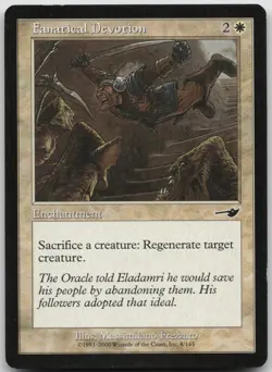 Fanatical Devotion 8/143 Common The List Reprints Magic: The Gathering MP - Image 1