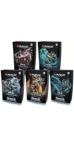 MTG Tarkir: Dragonstorm Commander Decks Set Of 5 New/Sealed Magic The Gathering - Image 2