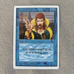 COUNTERSPELL - MtG - UNLIMITED - LP/NM - FREE SHIPPING - Image 1