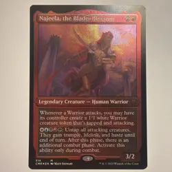 Najeela, the Blade-Blossom (Foil Etched) Commander Legends Foil - Image 1