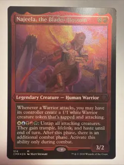 Najeela, the Blade-Blossom (Foil Etched) Commander Legends Foil - Image 2