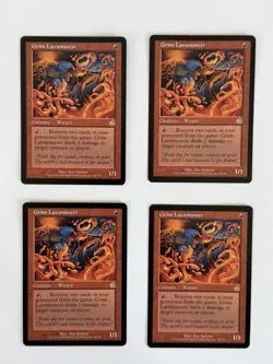 4x (set) Grim Lavamancer Torment Regular - Image 1