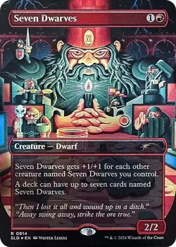 Seven Dwarves (0814) - 814 - LP Foil Secret Lair Drop Series (SLD) - Image 1
