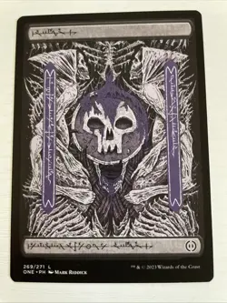 Swamp (269) - Full Art Phyrexia: All Will Be One #269 Regular magic mtg - Image 1