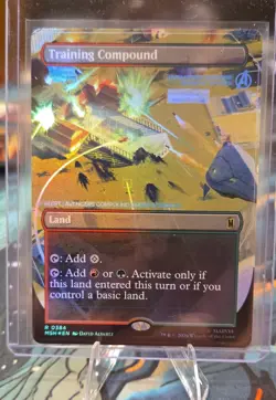 Training Compound (Borderless) Marvel Super Heroes Foil - Image 1