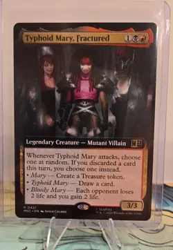 Typhoid Mary, Fractured (Extended Art) Commander: Marvel Super Heroes Regular - Image 1