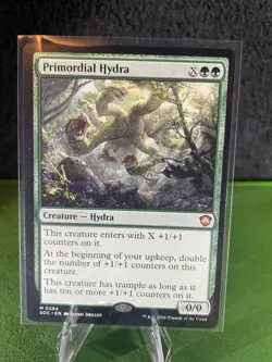 🐍 Primordial Hydra #284 – Strixhaven Commander (SOC) MTG NM Mythic 🔥 - Image 1