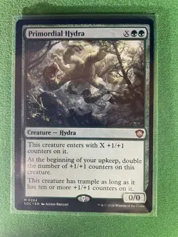 🐍 Primordial Hydra #284 – Strixhaven Commander (SOC) MTG NM Mythic 🔥 - Image 3