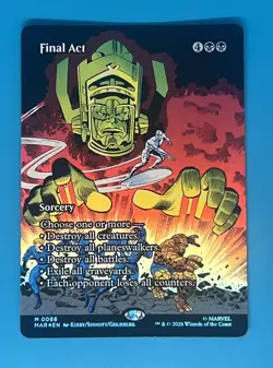 Final Act (Borderless) Marvel Universe Eternal-Legal Foil - Image 1
