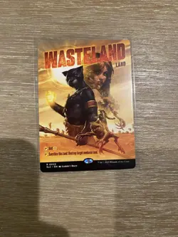 🔮 MTG: Wasteland, NON-FOIL - Secret Lair Encyclopedia of Magic A-Z NM Card - Image 1