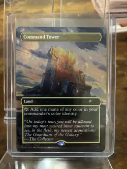 MTG Command Tower 0001 Marvel Super Heroes Exclusive Disney Promo Foil 2026 - Image 1