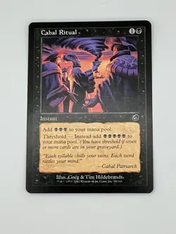 Wizards of the Coast Cabal Ritual Torment Common Black Instant EN Regular MJ - Image 1