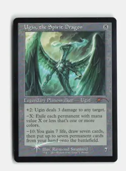 Ugin, the Spirit Dragon (Retro Frame) 1 Foil MagicFest Cards MTG NM - Image 1