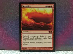 MTG - Worldfire - Core Set 2013 (M13) Regular NM Magic the Gathering - Image 1
