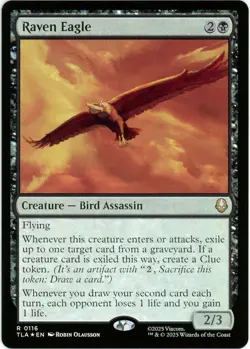 Raven Eagle (Foil) - 0116 - Avatar: The Last Airbender TLA - MTG - NM/M - Image 1