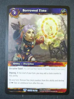 Borrowed Time 31/198 - WoW Card #134 - Image 1