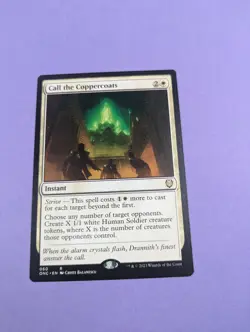 MTG: Magic The Gathering: Call the Coppercoats- Rare- Near Mint - Image 1