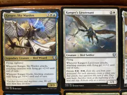 Kangee, Sky Warden - MTG Commander EDH 100-Card Deck - Azorius Birds Flyers - Image 2